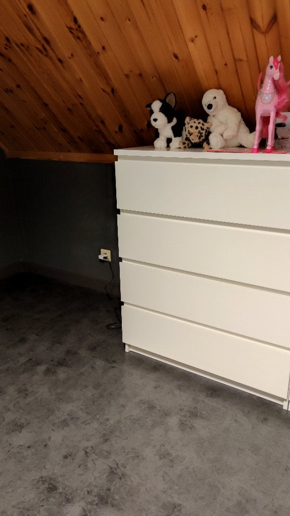 Ikea Malm ladekast, 3 ou 4 tiroirs, 25 à 50 cm, Comme neuf, Enlèvement