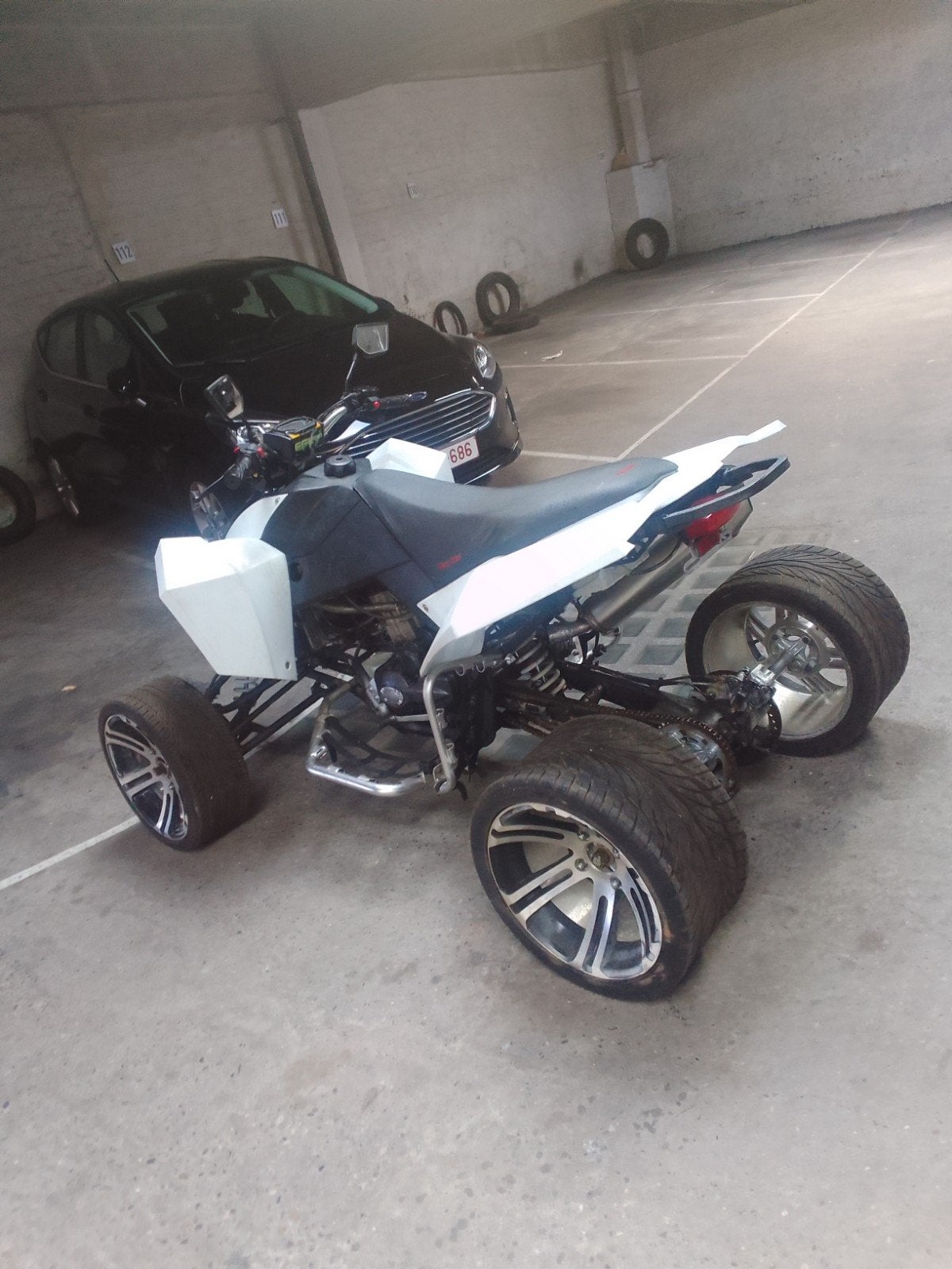 Quad EGL Mad Max 250cc, Motoren, 11 kW of minder, 249 cc, 1 cilinder