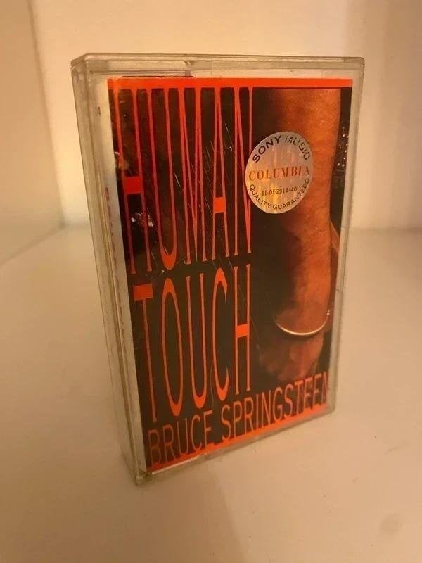 Bruce Springsteen – Human Touch, CD & DVD, Originale, Utilisé, 1 cassette audio, Rock en Metal