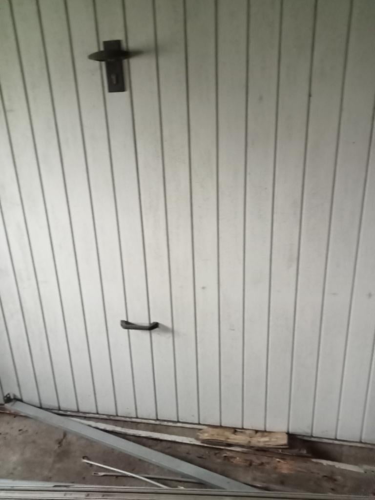Garagepoort te koop, Doe-het-zelf en Bouw, Ophalen, 120 cm of meer, Garagedeur, Zo goed als nieuw