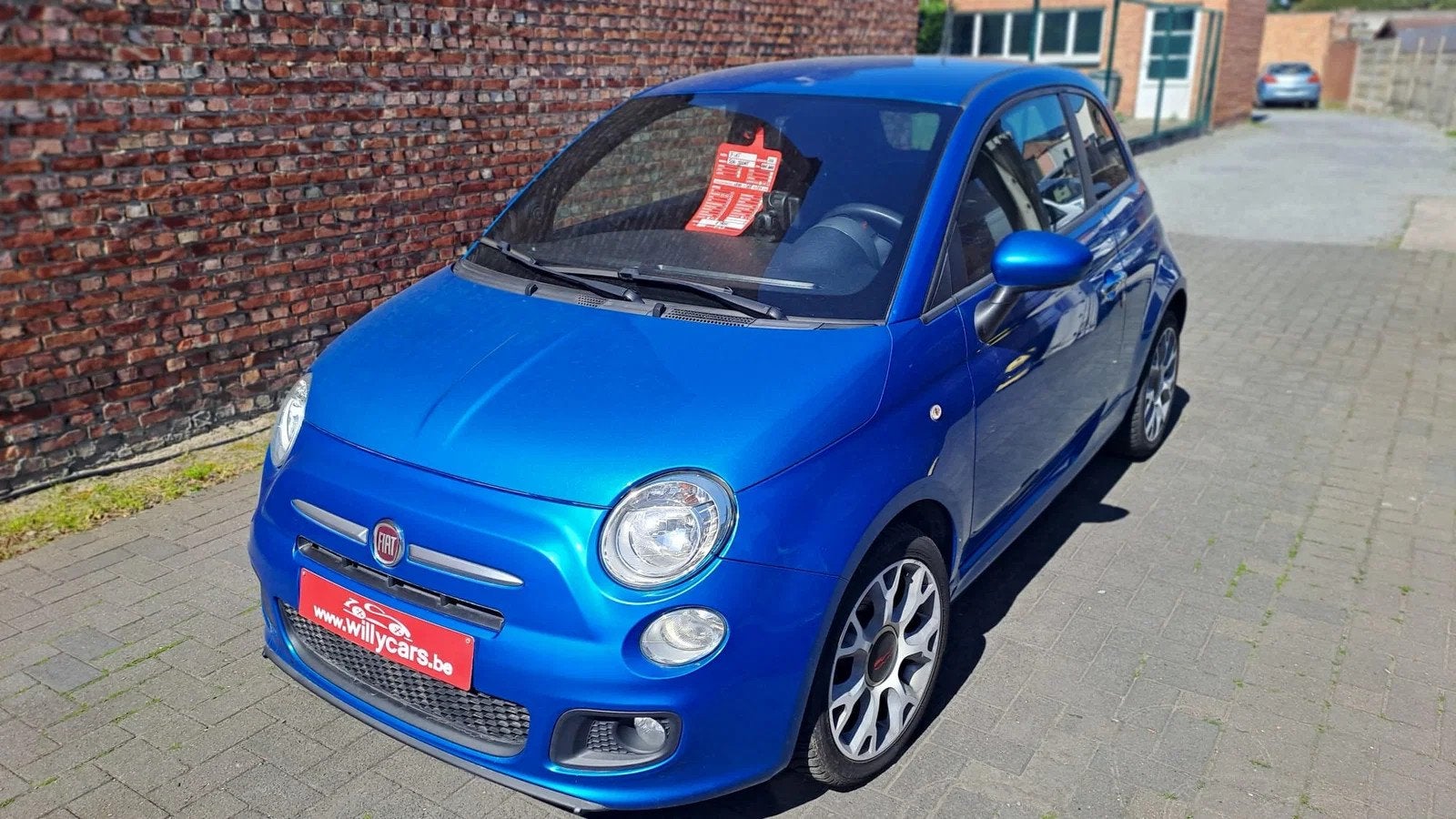 Fiat 500 1.2i Sport*Alu velgen*Airco*Navigatie*Topper*, Autos, Achat, Euro 6, Entreprise, 69 ch