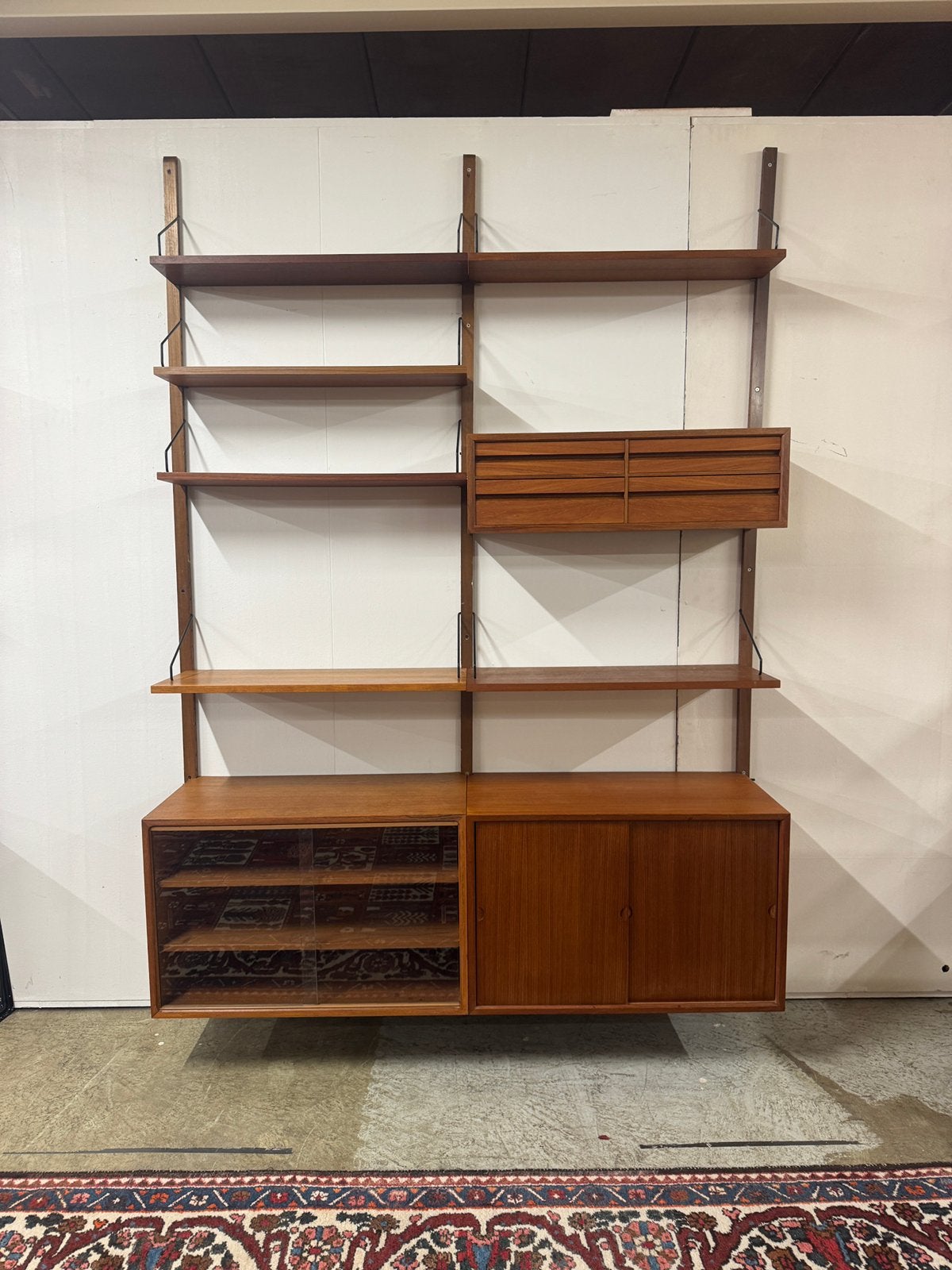 Poul Cadovius by Royal System vintage modulair wandsysteem, Ophalen