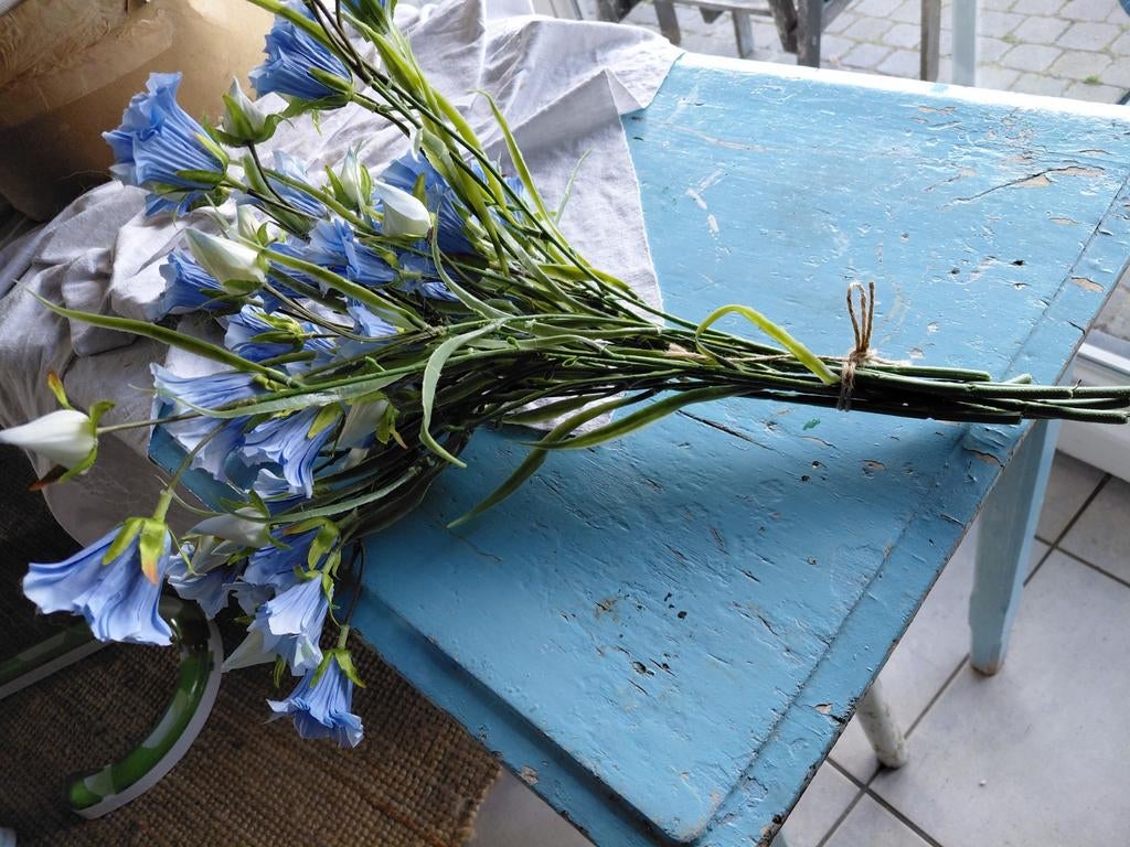 Boeketje zijden bloemen, Ophalen of Verzenden