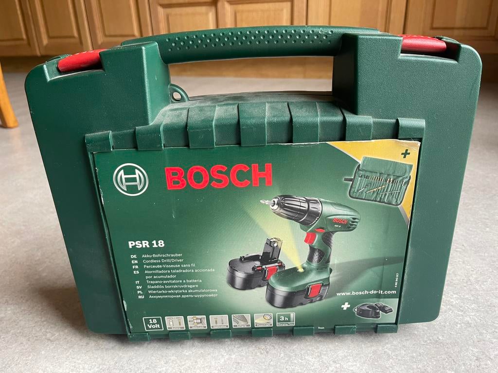 Bosch-boormachine, schroevendraaier, Ophalen, Zo goed als nieuw