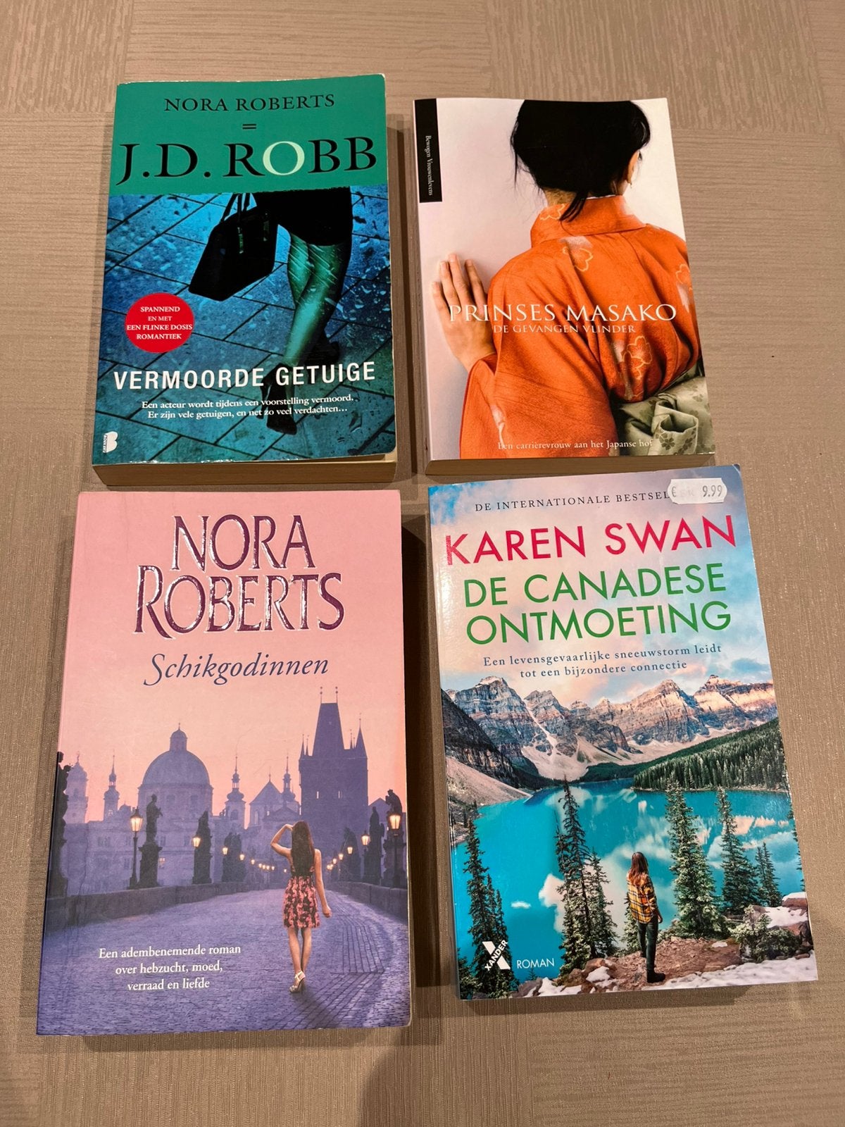 4 boeken in zeer goede staat, ook per stuk te koop, Livres, Chick lit, Enlèvement, Comme neuf