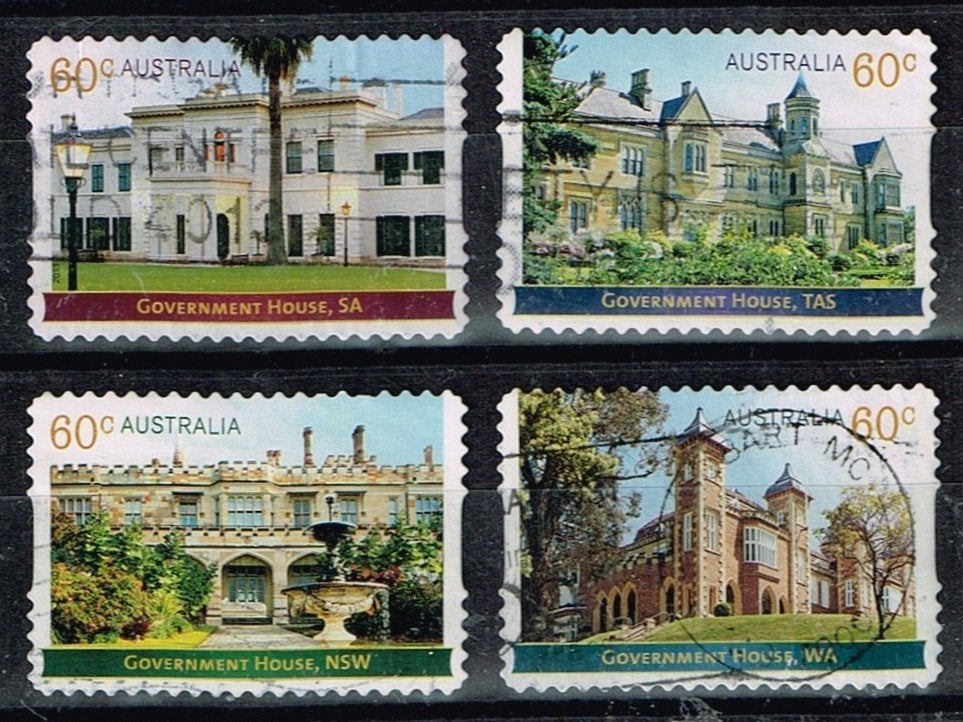 Postzegels uit Australie - K 5943 - gebouwen, Postzegels en Munten, Postzegels | Oceanië, Verzenden, Gestempeld