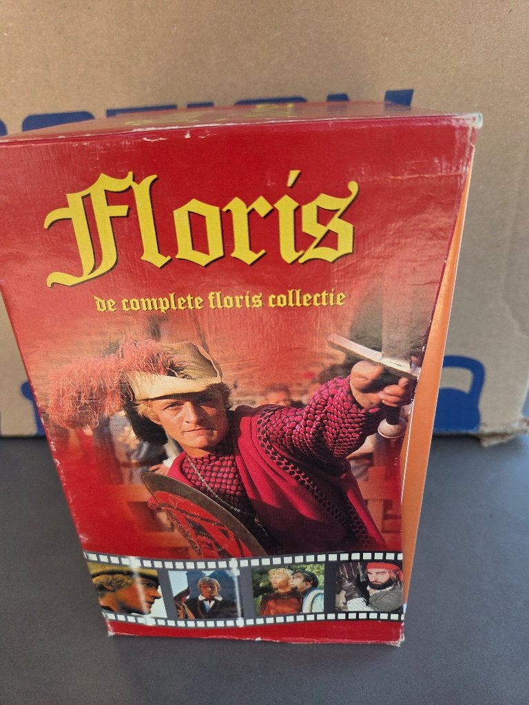 Videocassette Floris complete reeks, Gebruikt, Alle leeftijden, Kinderfilm, Nederlands