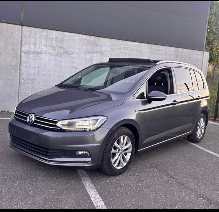 Vw touran 1.6d manueel 2018 375dkm, Autos, Volkswagen, Argent ou Gris, Achat, Euro 6, Boîte manuelle