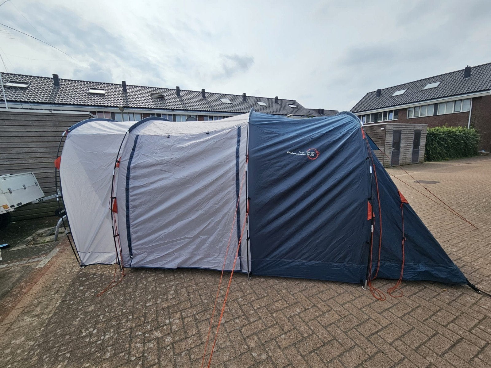 Easy Camp Palmdale 500 tent, Caravans en Kamperen, Ophalen, Zo goed als nieuw, Tot en met 5