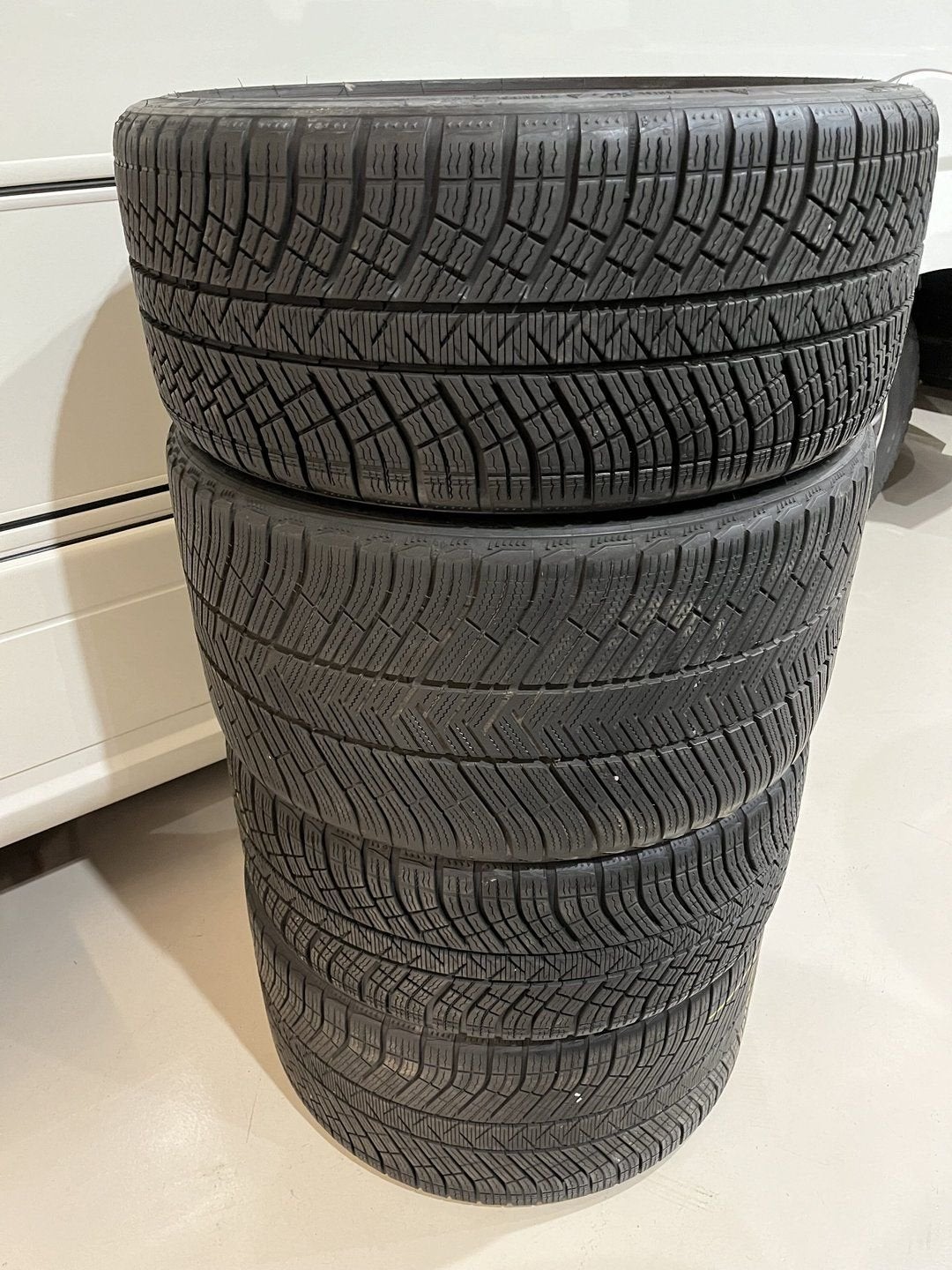 nr S 72 4x Michelin Pilot Alpin NO Porsche 991 Carrera 4S 24, Ophalen, Gebruikt, 295 mm, -