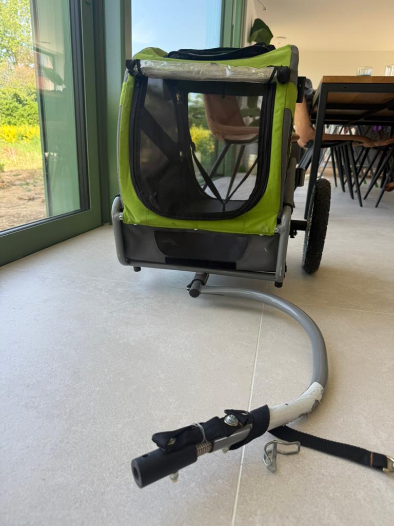 Fietskar Doggyride medium, Ophalen, Gebruikt, Hondenkar, Opvouwbaar