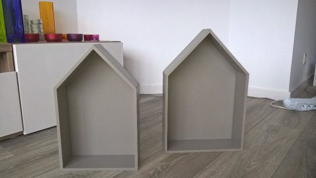 2 wandplanken in de vorm van een huis, Ophalen of Verzenden, Nieuw