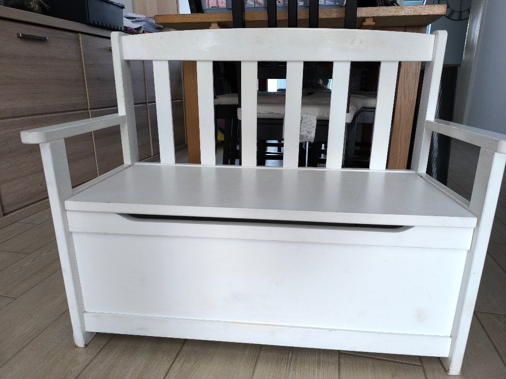 Banc blanc enfants ikea, Kinderen en Baby's, Kinderstoelen, Gebruikt, Overige typen, Ophalen