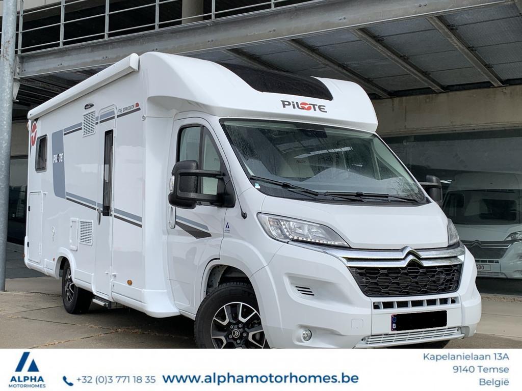 Pilote P746 GJ Citroën 140 PK manueel, Caravanes & Camping, Camping-cars, Caméra de recul, Entreprise, Boîte manuelle, Pilote