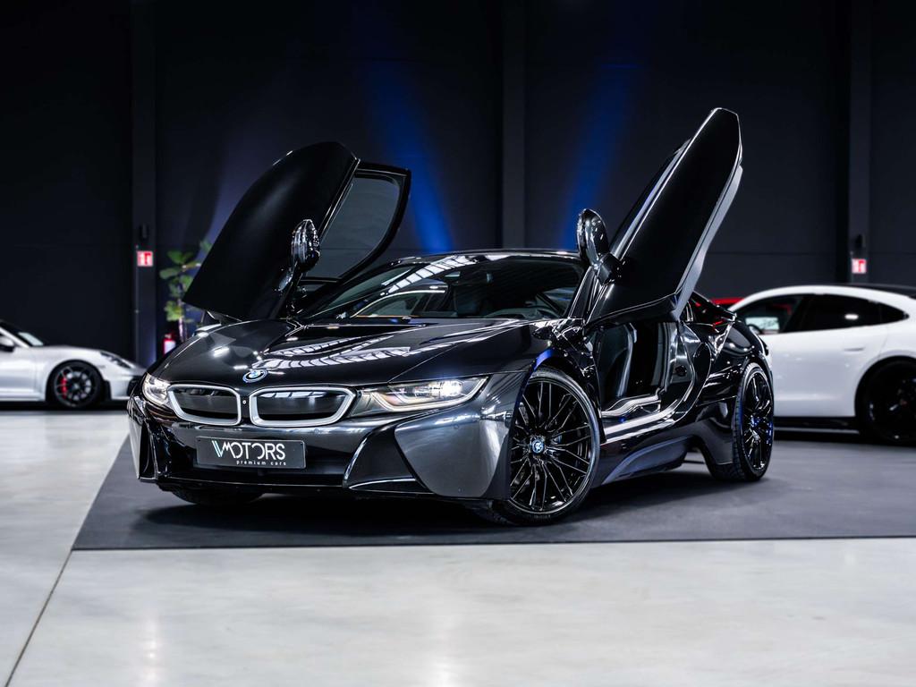 BMW i8 i8 PHEV - H&K - HUD - Cruise control - CC (bj 2015), Auto's, BMW, 4 zetels, Gebruikt, Leder, Vierwielaandrijving