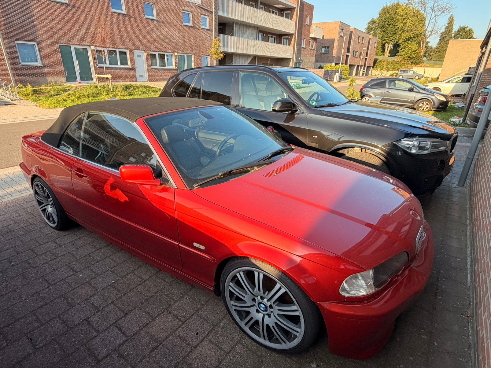 BMW e46 323CI CABRIO TEKOOP!!!, Auto's, 4 zetels, Achterwielaandrijving, Zwart, Cabriolet
