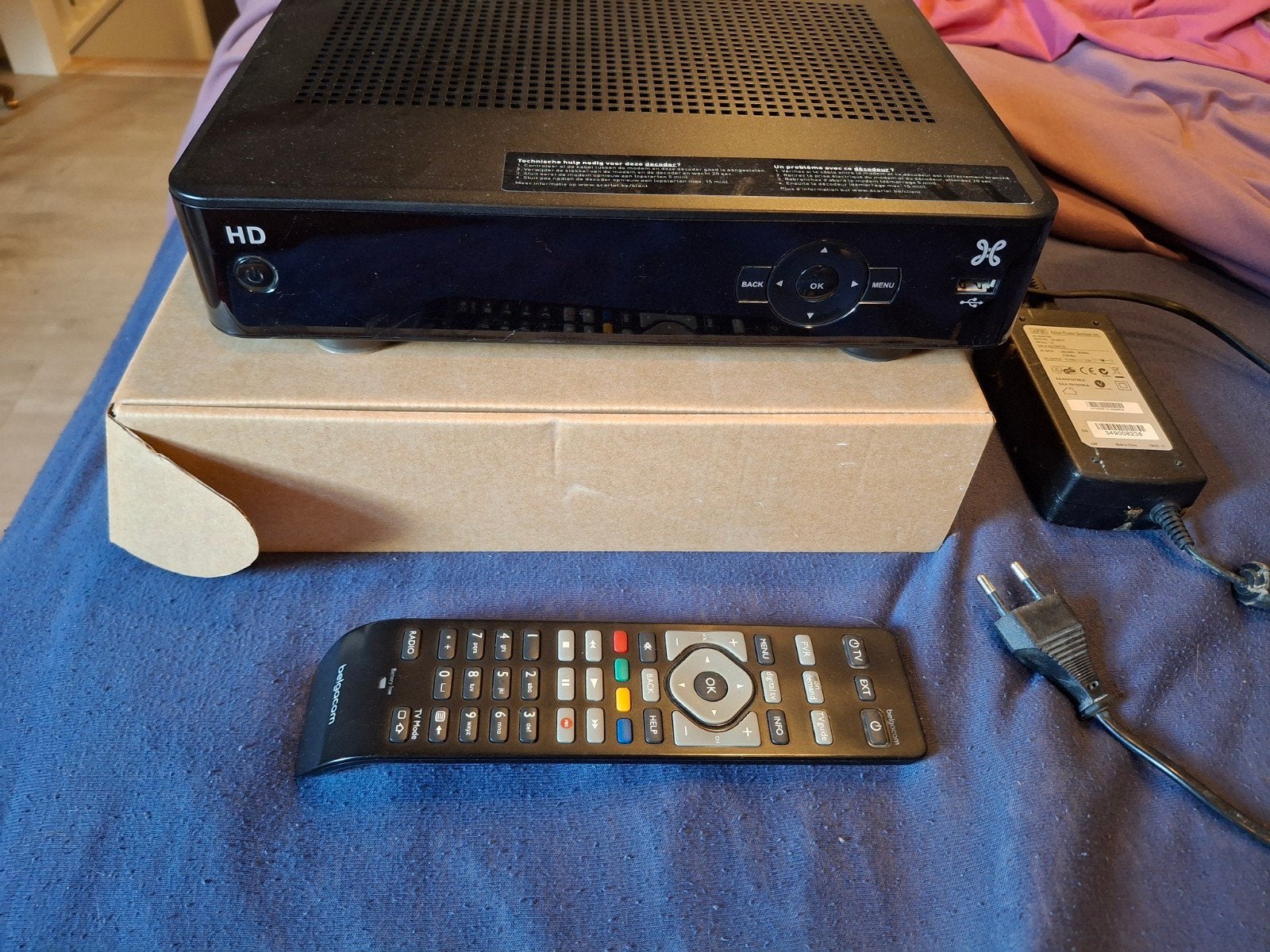 Decoder Scarlet Proximus, TV, Hi-fi & Vidéo, Décodeurs & Enregistreurs à disque dur, Enlèvement ou Envoi, Utilisé, Décodeur