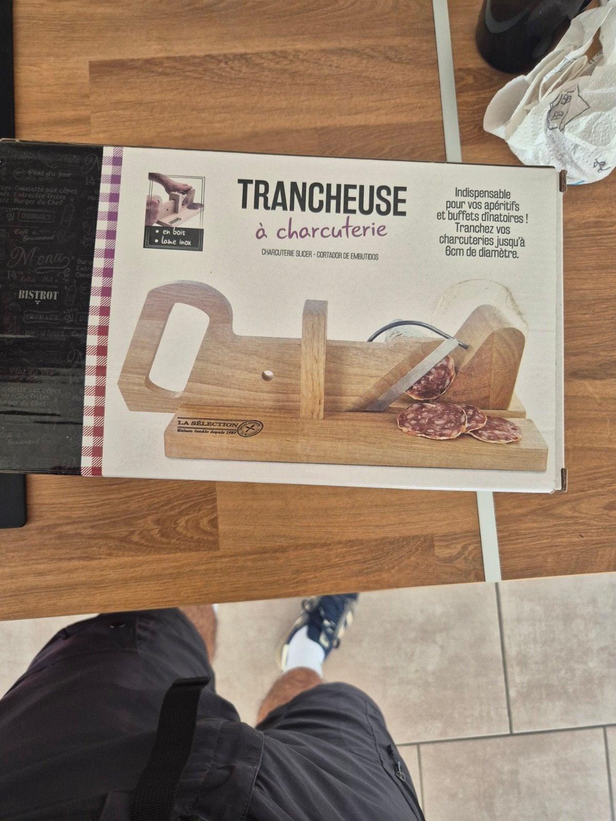 Trancheuse à charcuterie, Neuf, Autres marques, Trancheuse, Enlèvement