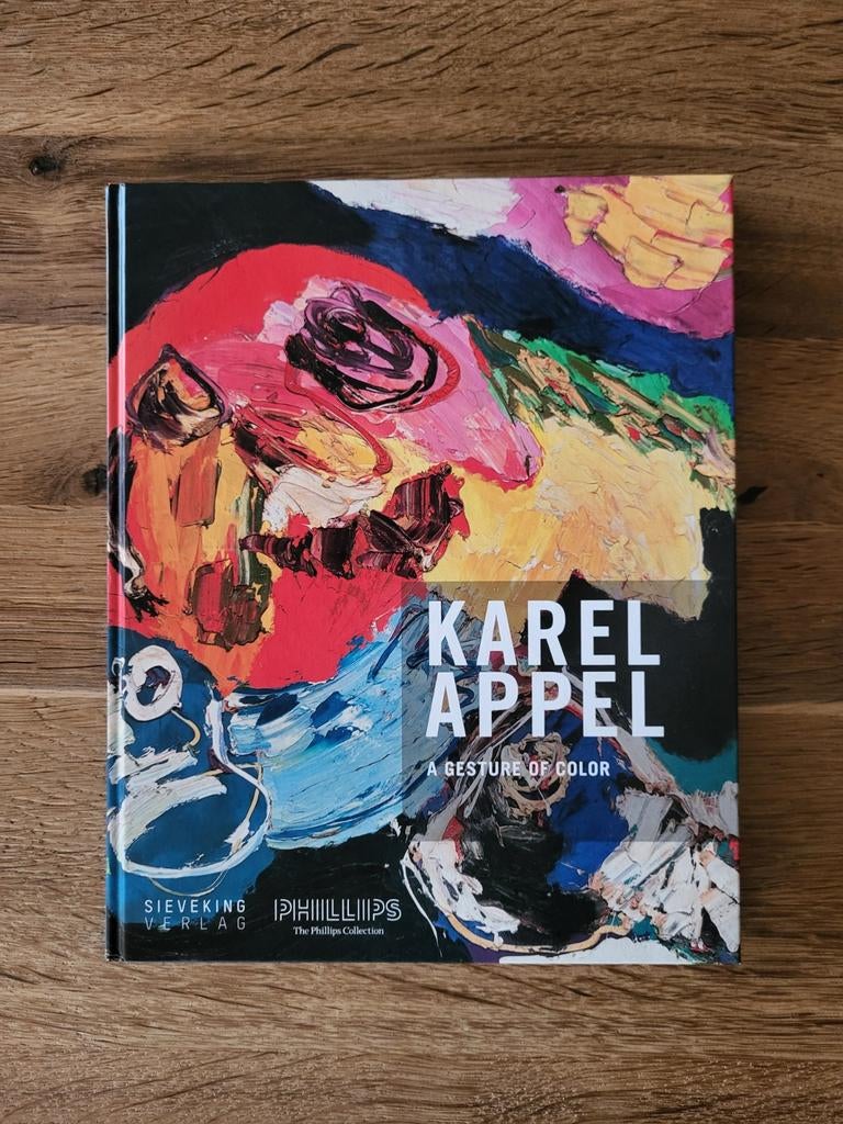 karel appel kunstboek  A Gesture of Color, Ophalen of Verzenden