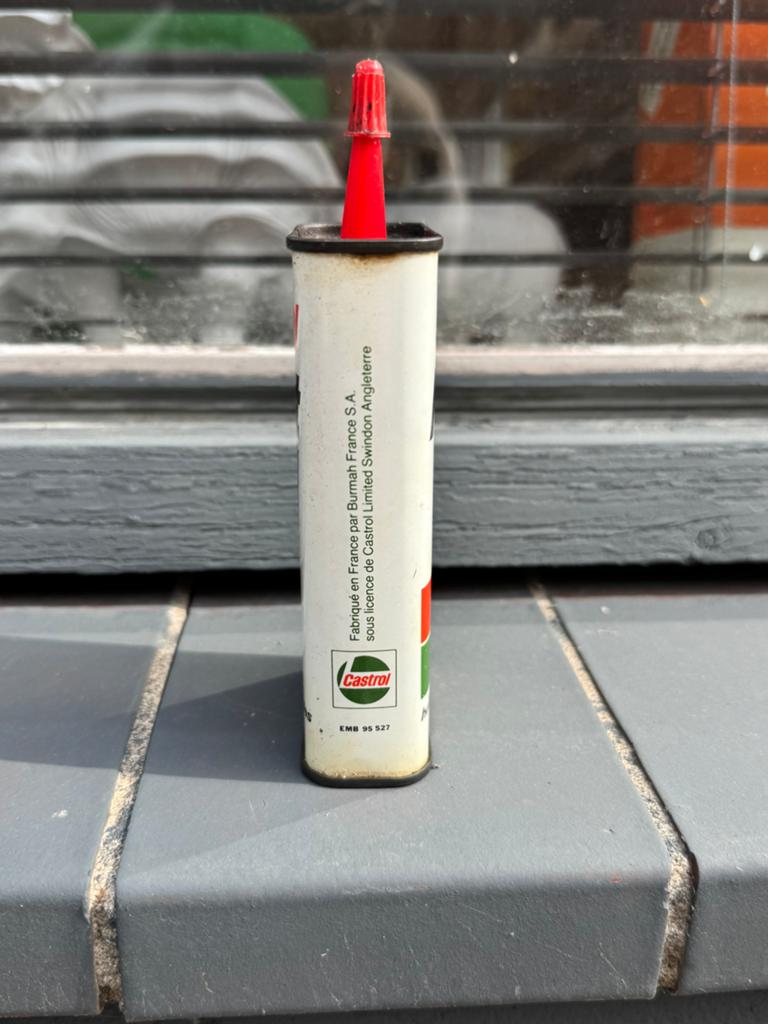 Bidon d'huile pour mains Castrol Vintage, Enlèvement ou Envoi, Utilisé, Emballage