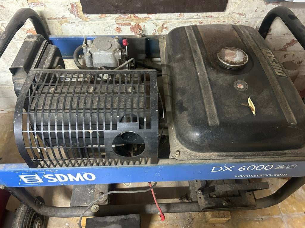 Dieselgenerator Yanmar Sdmo 6000 watt, electrische starter, Ophalen
