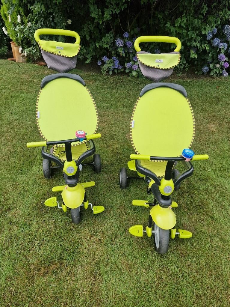 Peuterfiets per 2 of apart, Ophalen, Zo goed als nieuw, SmartTrike, Verstelbare zitting