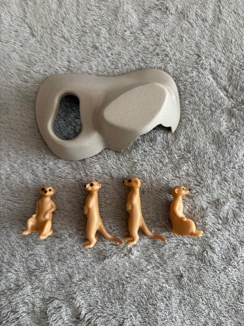 Playmobil - 6655 - Suricates, Enlèvement, Comme neuf, Kit complet
