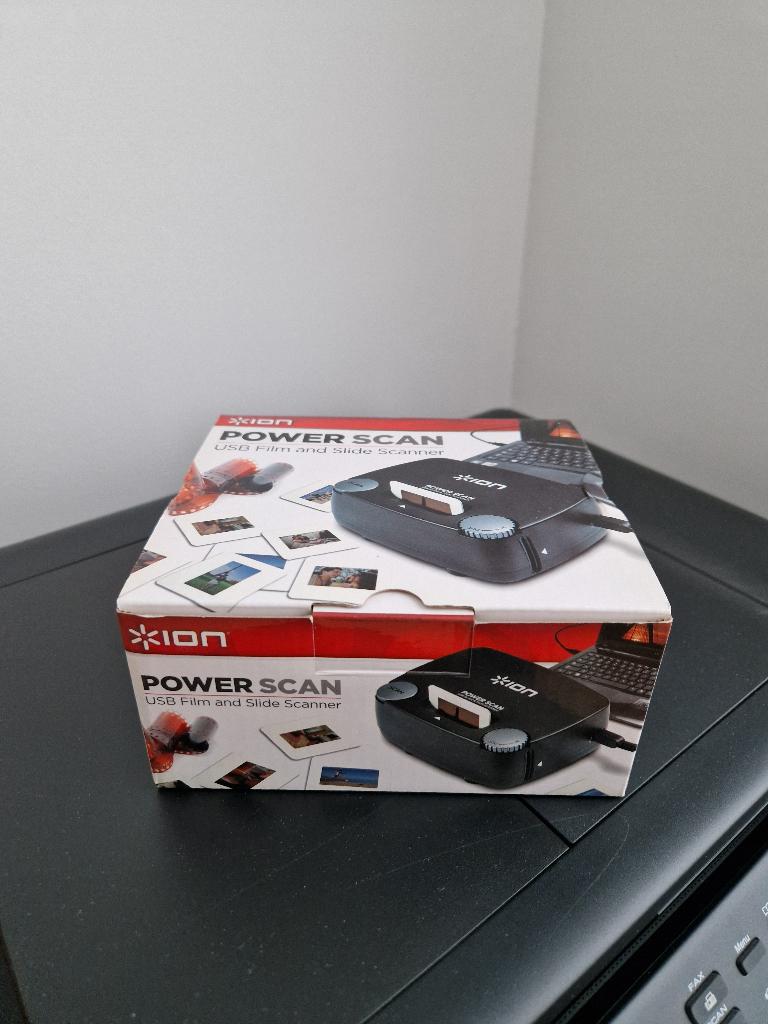 ION Power scan USB film en dia scanner, Computers en Software, Scanners, Zo goed als nieuw, Fotoscanner, Windows, Ophalen of Verzenden