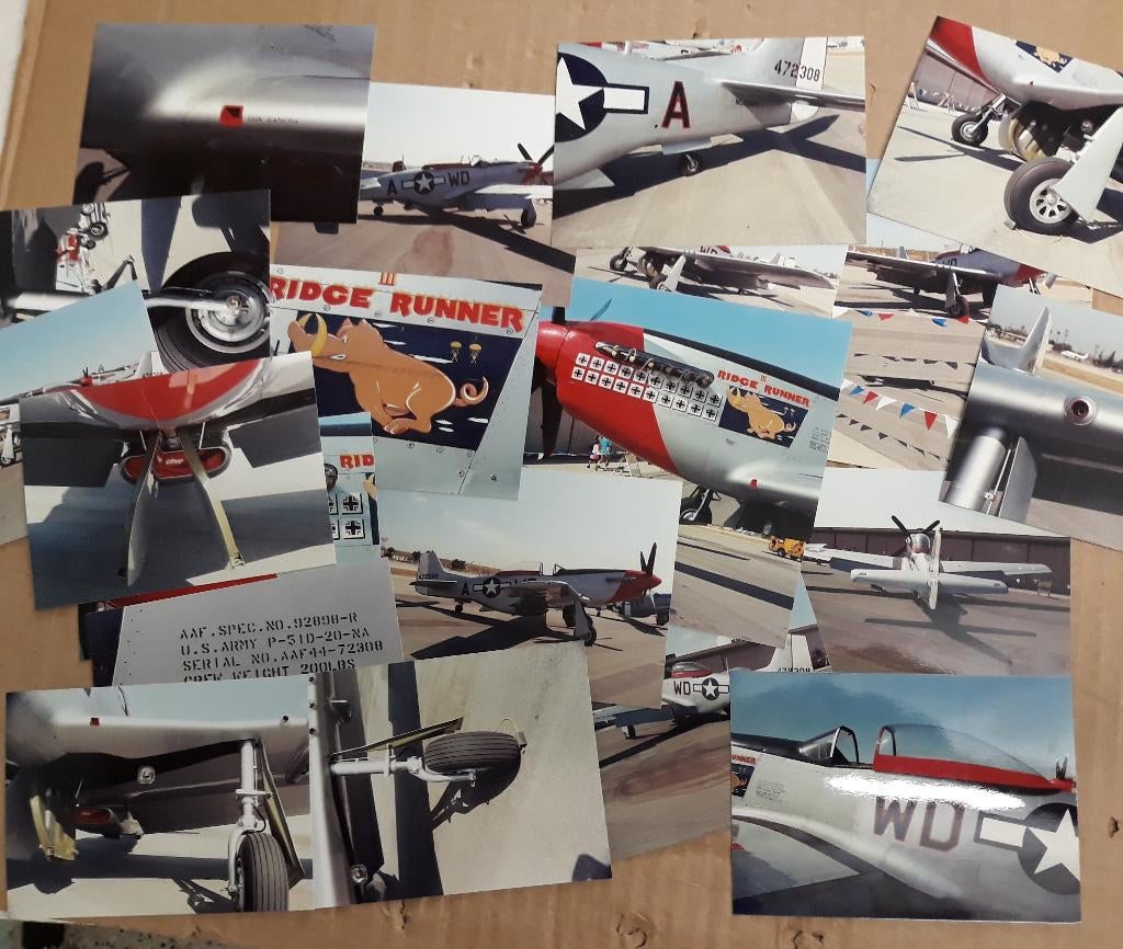 Detailfoto's P-51 Mustang NL151DM, Enlèvement ou Envoi, Armée de l'air, Photo ou Poster