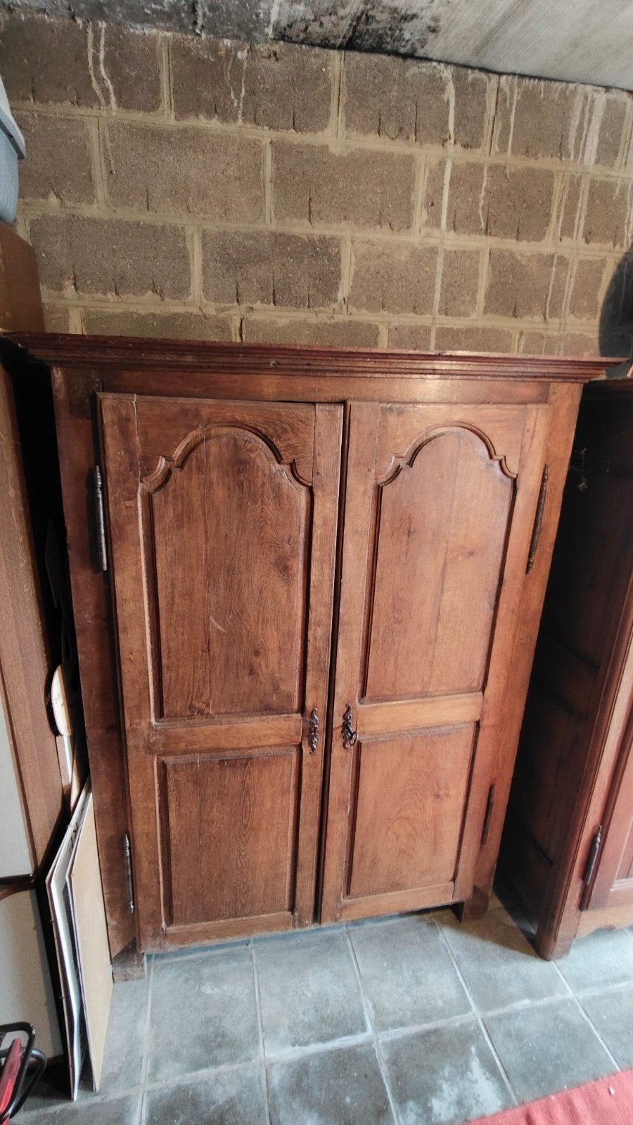 2 armoires  anciennes A DONNER, Antiek en Kunst, Ophalen
