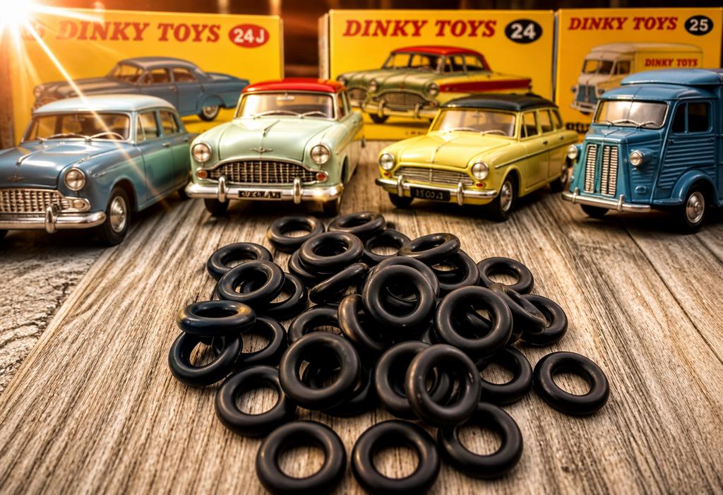 40 nouvelles pneus Dinky Toys, Enlèvement ou Envoi, Neuf