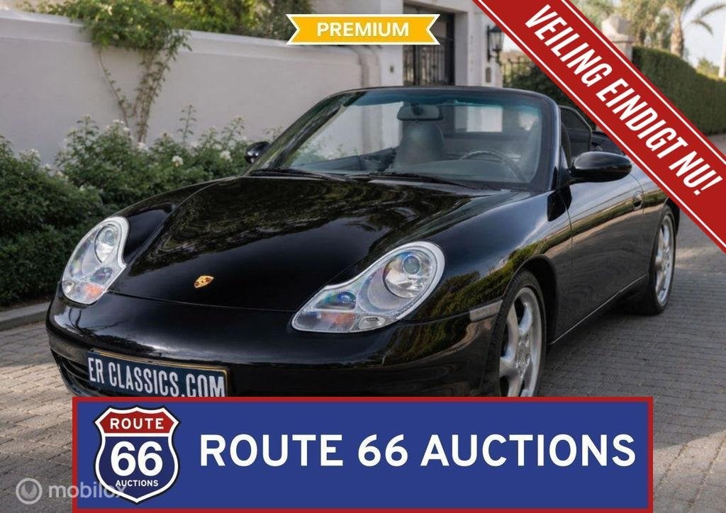 Porsche 911 Carrera Cabriolet | 2001 | Route 66 Auctions, Autos, Achat, Entreprise, Boîte manuelle, Autre carrosserie