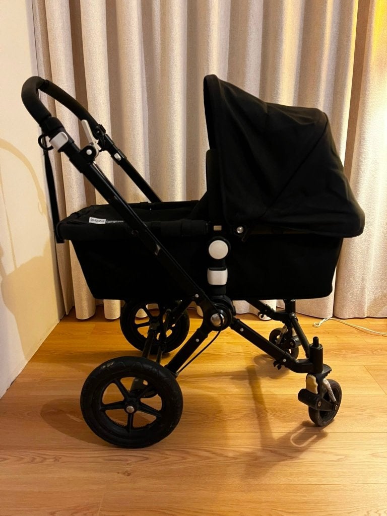Bugaboo Cameleon 3 Plus All Black met accessoires, Kinderen en Baby's, Ophalen, Gebruikt, Kinderwagen, Bugaboo