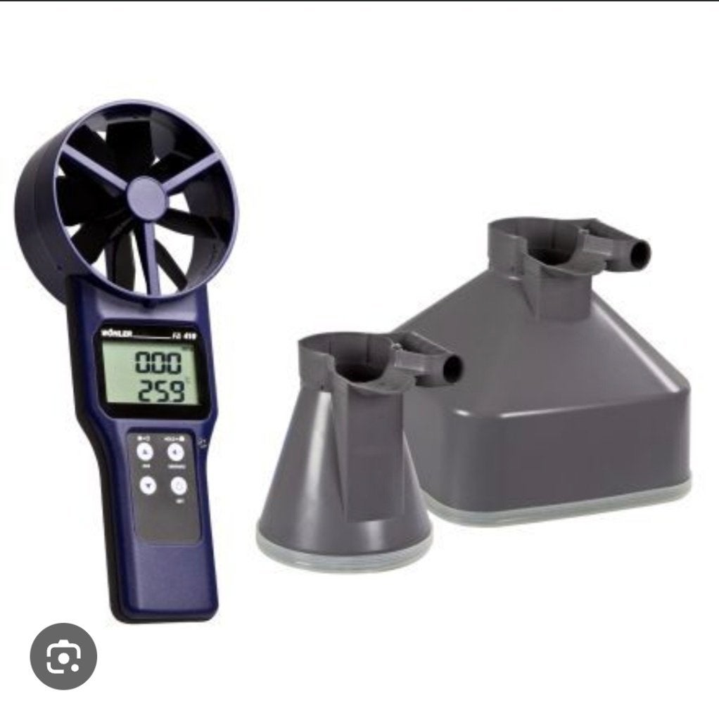 Anémomètre Wöhler FA 410, Enlèvement, Neuf
