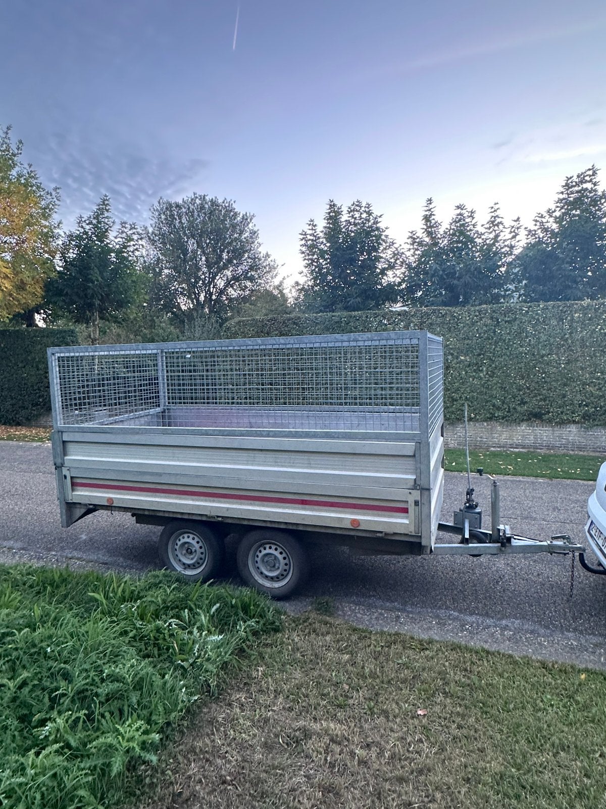 Kipper 750 kg met loofnetten Manuel, Ophalen, Zo goed als nieuw