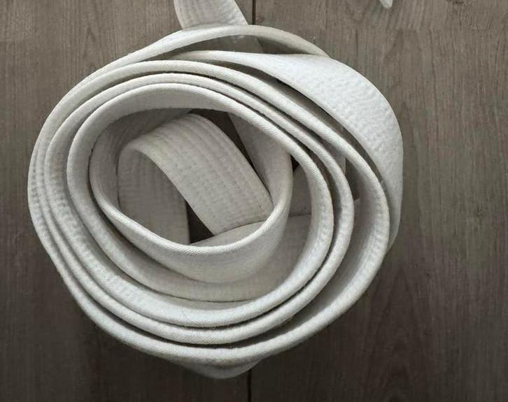 Judo gordel, Sport en Fitness, Vechtsporten en Zelfverdediging, Ophalen of Verzenden, Zo goed als nieuw, Judo