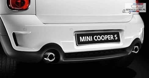 Uitlaat einddemper sierstuk set Mini Countryman R60 R61 1830, Gebruikt, -, -, Ophalen of Verzenden