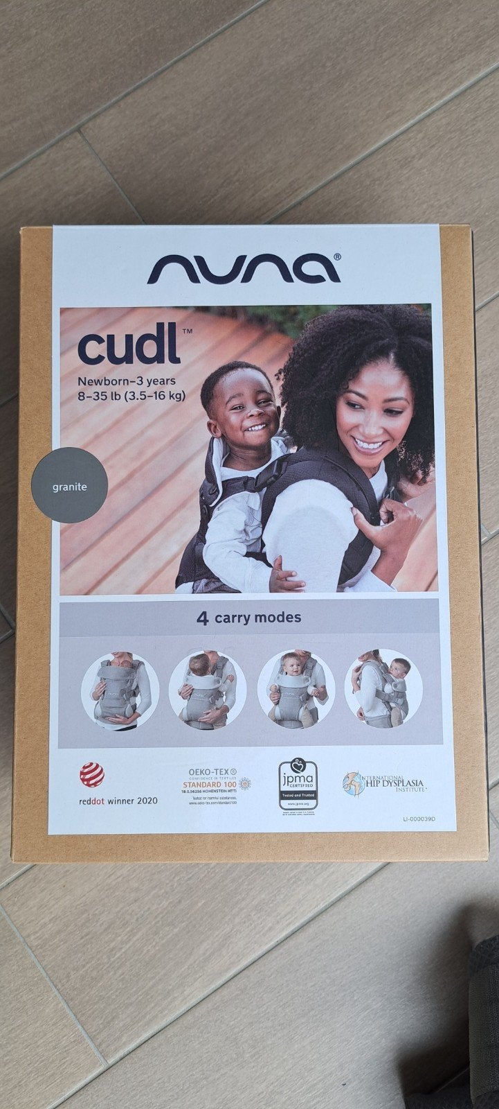 Baby Draagzak nuna cudl, Kinderen en Baby's, Babydragers en Draagdoeken, Ophalen, Zo goed als nieuw, Draagzak