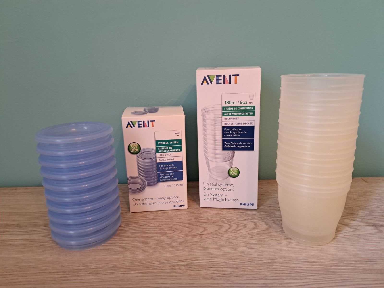 Avent bewaarbekers, Ophalen, Borstkolf