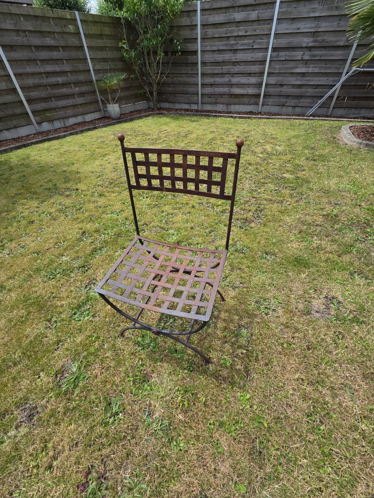 Stoelen in smeedijzer, Tuin en Terras, Ophalen