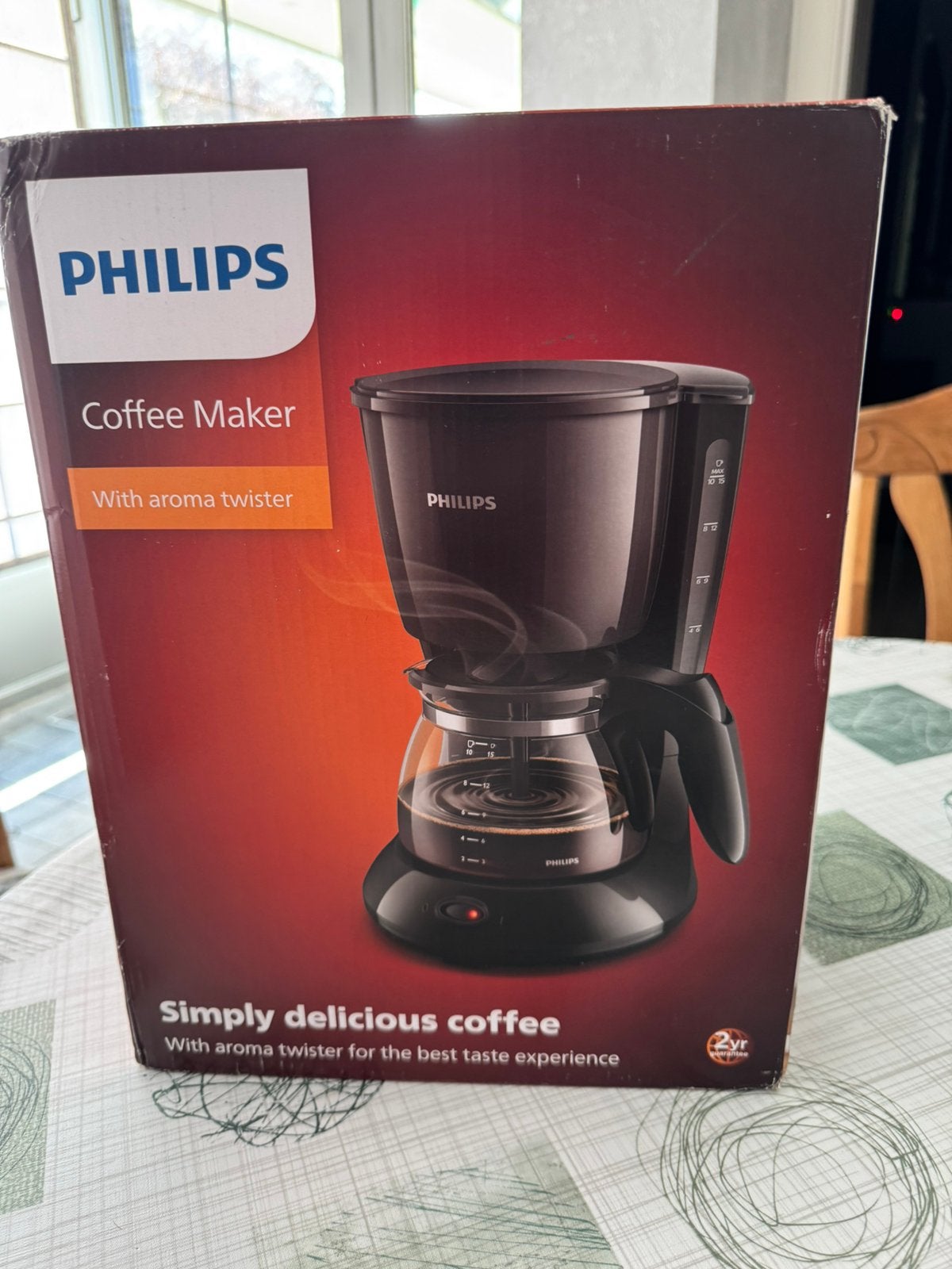 Koffiezetapparaat Philips nieuw nooit uitgepakt, Ophalen, 10 kopjes of meer, Gemalen koffie, Koffiemachine