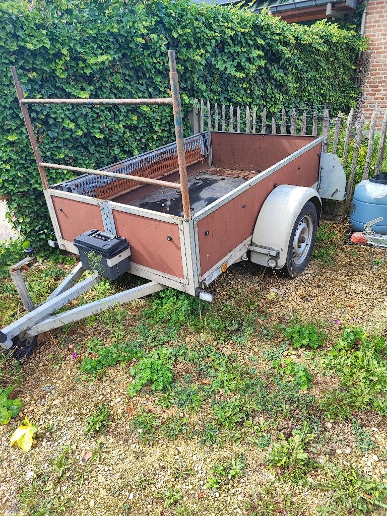 aanhangwagen 750kg, Autos : Divers, Remorques, Enlèvement, Comme neuf