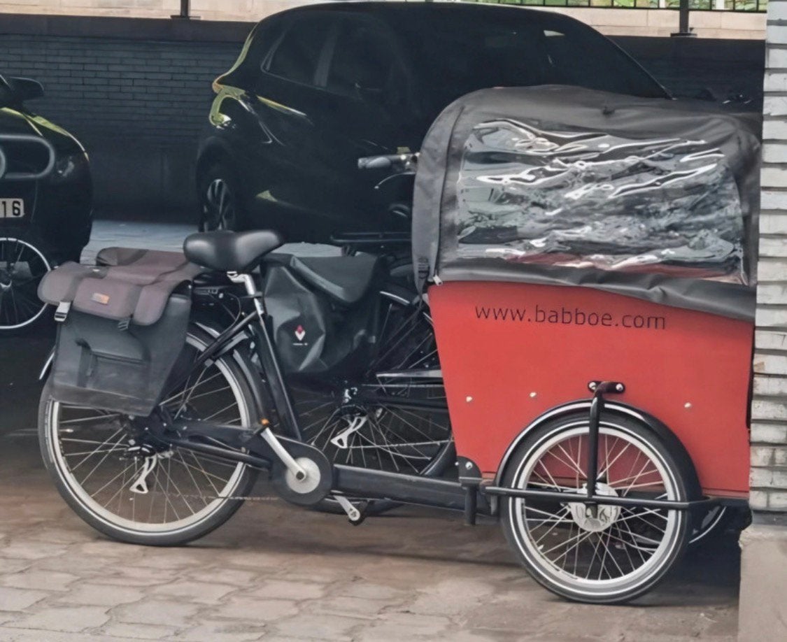 Babboe Big E bakfiets #electrisch, Autres marques, Électrique, Frein à tambour, Enlèvement