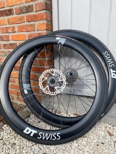 DT SWISS ARC 1400 50DB wielenset, Fietsen en Brommers, Gebruikt, DT-Swiss, Carbon, Ophalen