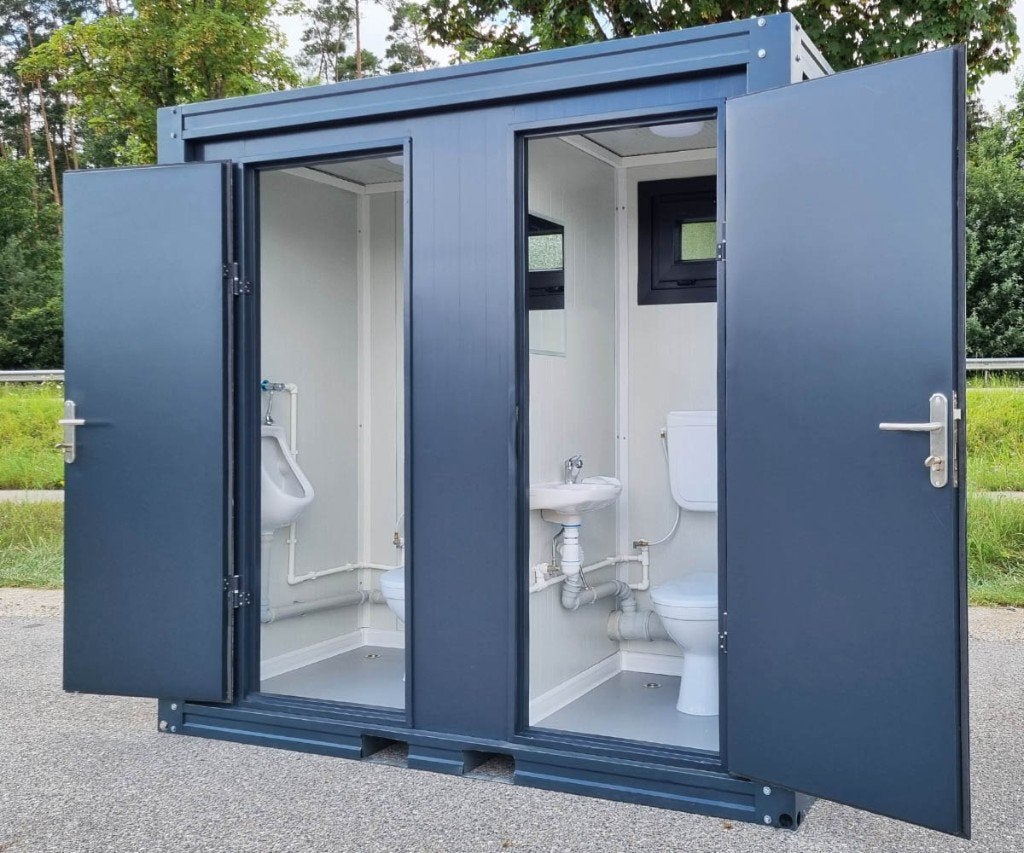 Mobiele Sanitair Units te koop | Direct leverbaar, Ophalen of Verzenden, Nieuw, Chroom, Toilet