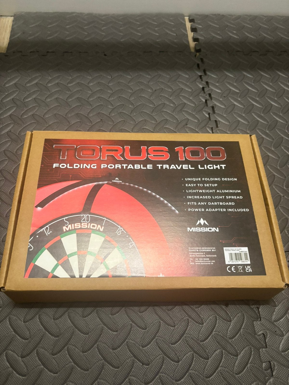 Mission torus 100 darts licht, Ophalen of Verzenden, Zo goed als nieuw