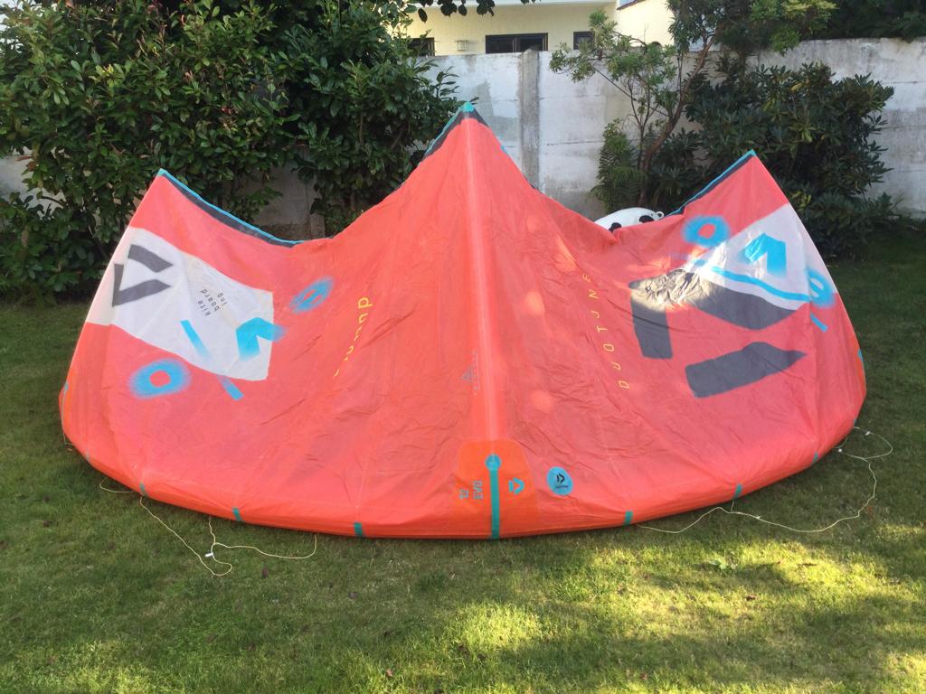 Duotone evo 12m, Watersport en Boten, Kitesurfen, Ophalen, Zo goed als nieuw, 12 m², Kite