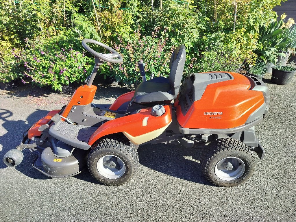 Zitmaaier Huysqvarna  R 214 TC, Tuin en Terras, Ophalen, Zo goed als nieuw, Husqvarna, Mulchfunctie