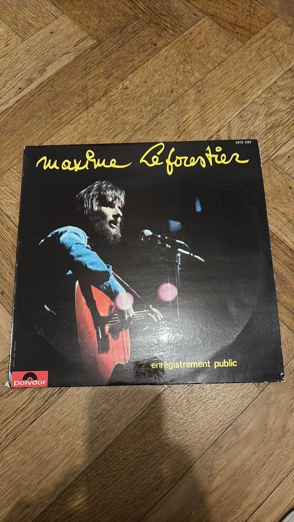 Maxime Leforestier Enregistrement public, Enlèvement, Utilisé