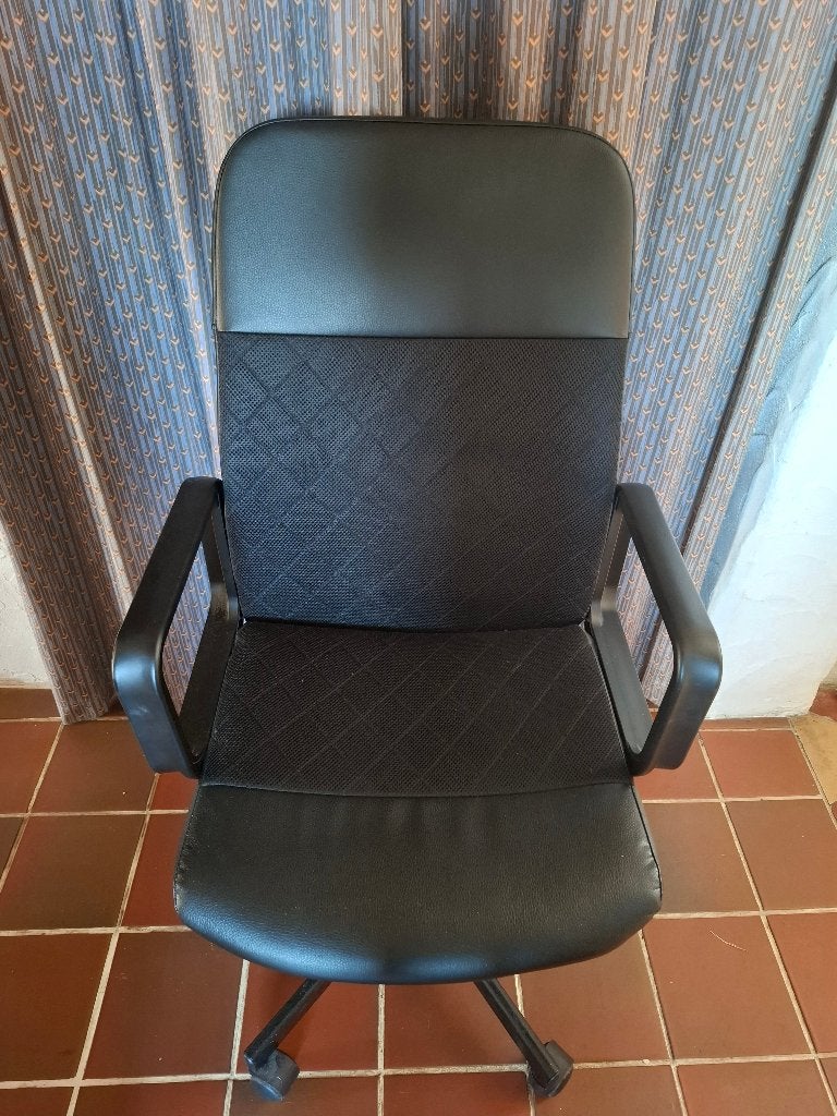 fauteuil de bureau, Enlèvement, Comme neuf, Noir, Chaise de bureau